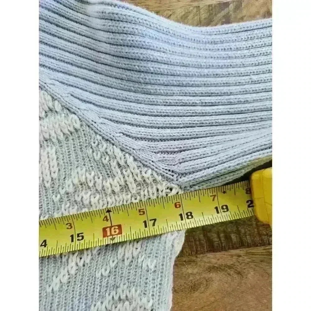 St. John's Bay Fairisle Christmas Turtleneck Sweater Women's Size M - Picture 9 of 12